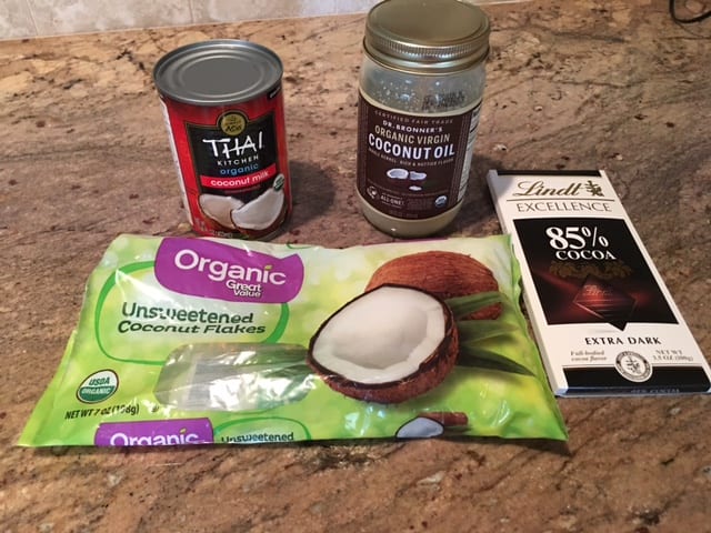 Ingredients Low Carb Chocolate Coconut Balls